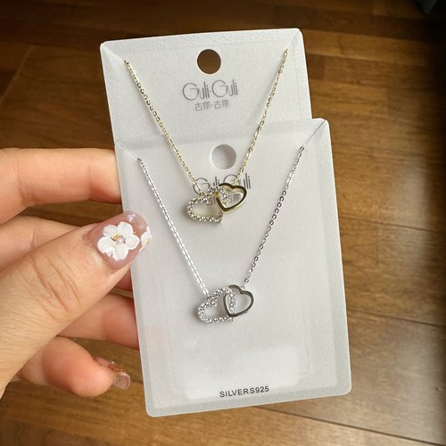 时尚爱心项链古丽古丽
