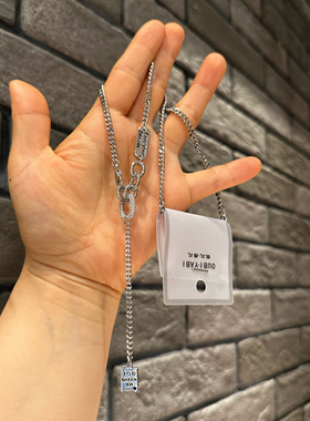 欧比雅比高级感气质个性百搭精致轻奢风链条款时尚锁骨项链04456