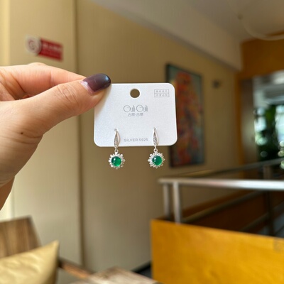 古丽古丽925银耳饰女小众设计感高级轻奢气质耳钉耳坠耳饰12371