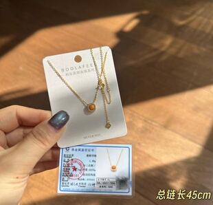 柏拉翡丽S925纯银项链轻奢小众设计高级感锁骨链颈链精致00201