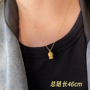 古丽古丽s925纯银新款项链小众设计感高级轻奢气质锁骨链08487