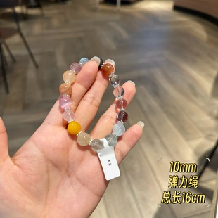 轻奢小众设计感高级感气质百搭手串手饰3688 复古水晶手链女款