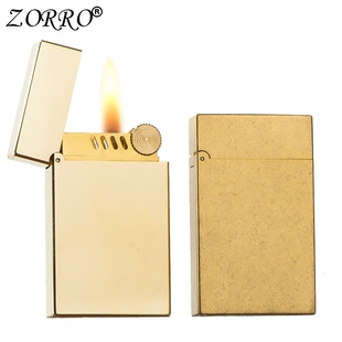 佐罗黄铜朗声煤油打火机一体机老式复古个性创意响声煤油机礼品