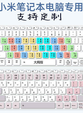 适用小米Air13.3英寸161301-FC CN CG笔记本电脑键盘膜功能初学者
