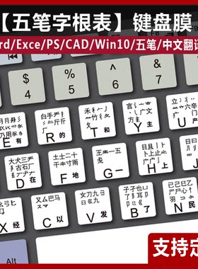 适用戴尔游戏本15.6寸G3-15 3579 G3-17 3779笔记本五笔键盘膜G5