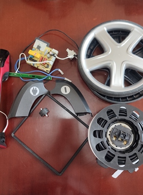 适配飞利浦吸尘器配件FC9735 FC9732 FC9728卷线器线路板轮子开关