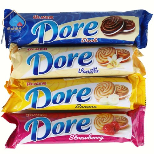 优客Dore夹心饼干73g多种口味
