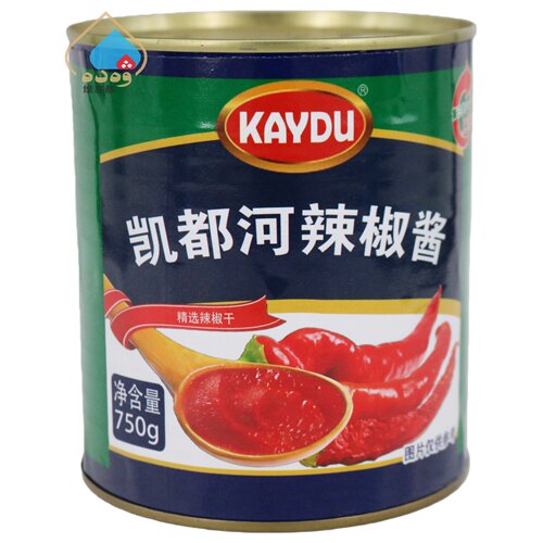 新疆凯都河辣椒酱750克罐装