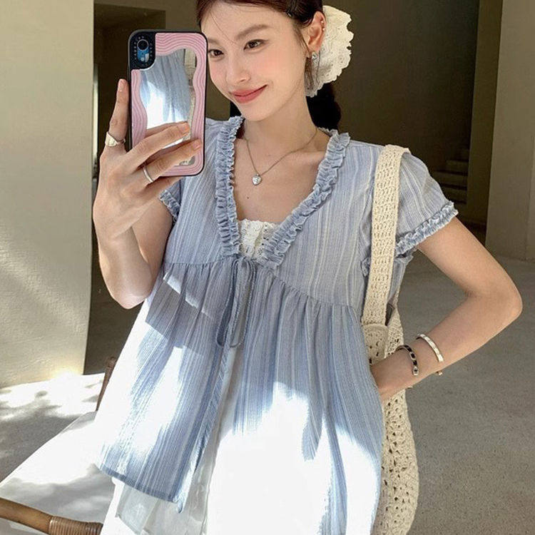 2026春夏季短袖显瘦今年流行的新款t恤2026超火减龄上衣大码女装