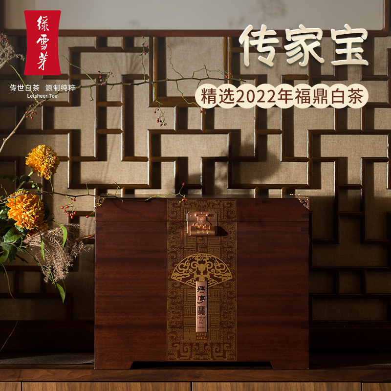 绿雪芽福鼎白茶老白茶白牡丹