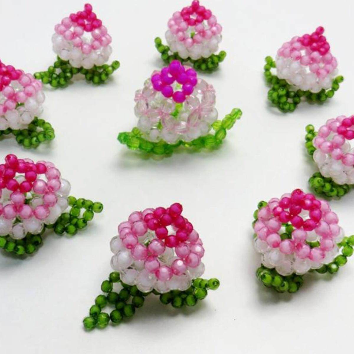 手工编织吉祥如意长寿桃