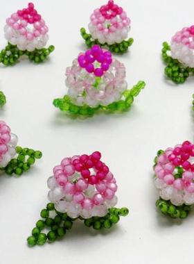 手工编织吉祥如意长寿桃