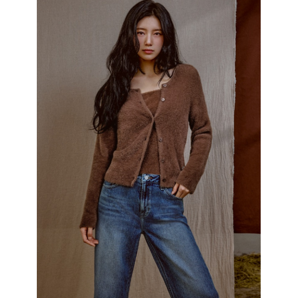 GUESS/盖尔斯韩国代购直邮25冬女裴秀智同款两件套毛衣YP4S2656