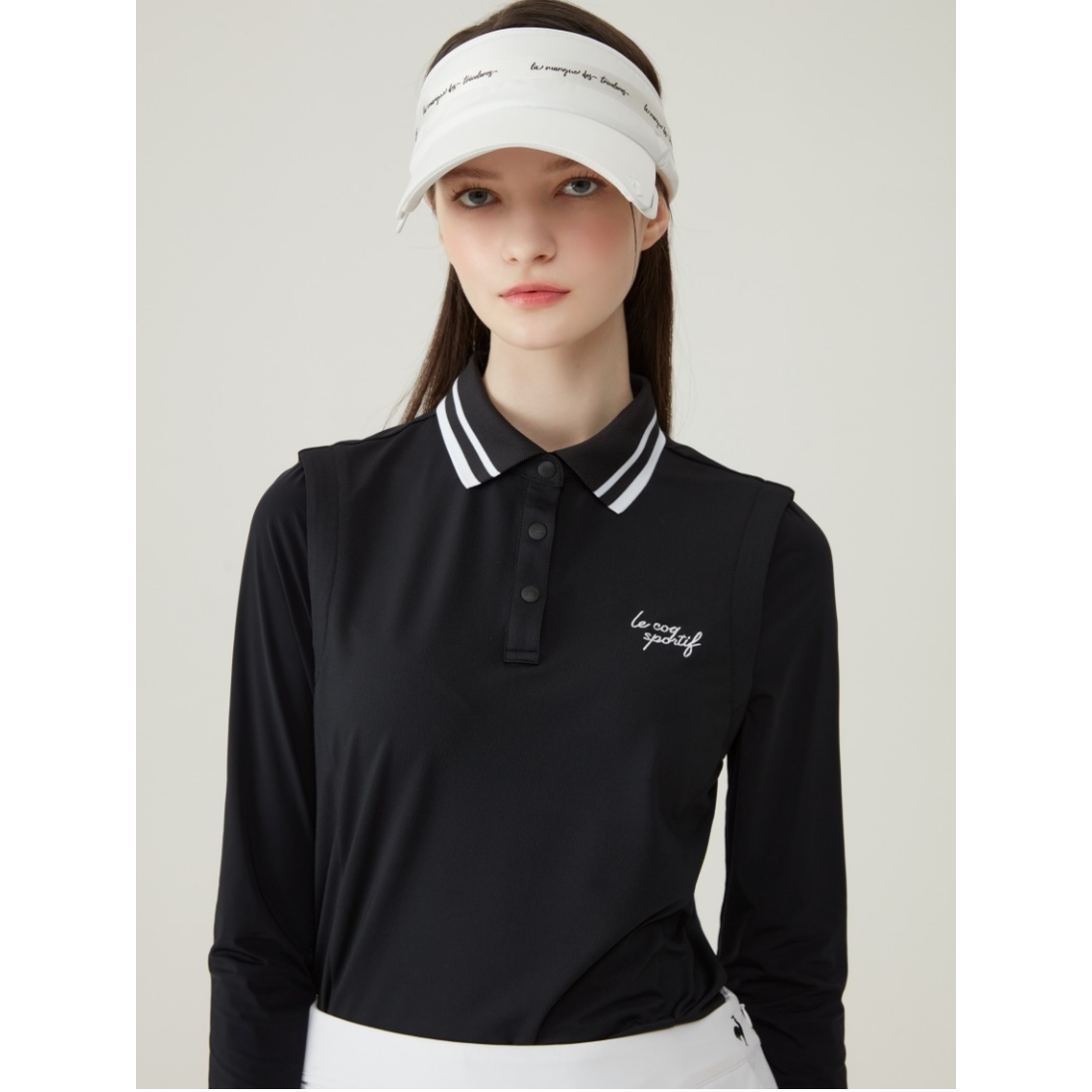 Lecoq Golf 法国公鸡高尔夫韩国代购直邮特价女薄款运动长袖T恤