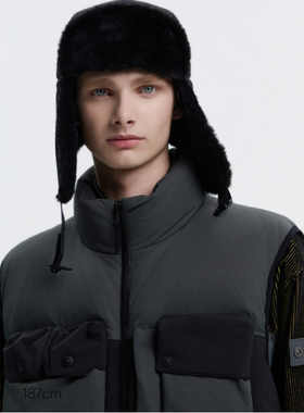 NATIONAL/国家地理 韩国代购直邮25秋冬男GTX款雷锋帽N254AHA130