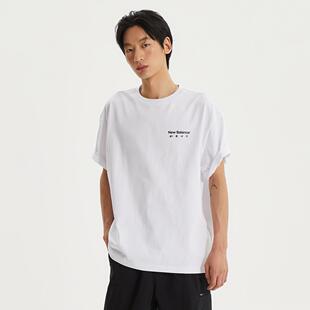 韩国NB代购 韩国直邮26春男女圆领740 字母印花短袖T恤NBNEG21303
