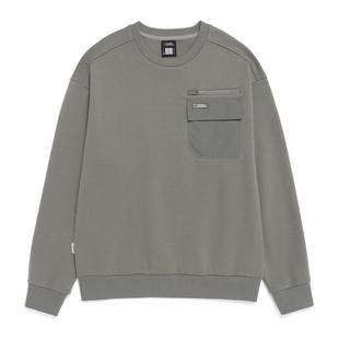 NATIONAL/国家地理韩国代购直邮 26SS春男圆领长袖卫衣N261USW050