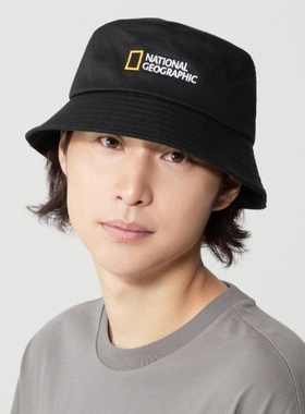 NATIONAL/国家地理韩国代购直邮24夏男女户外渔夫帽N245AHA700