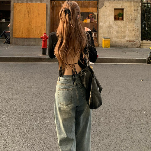 短款设计感秋季超轻羊毛上衣韩版