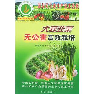 【48小时内发货】 蔬菜无公害生产技术丛书:大蒜韭菜无公害高效栽培 张绍文 金盾出版社 9787508223810