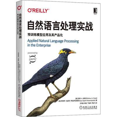 [rt] 自然语言处理实战：预训练模型应用及其产品化 9787111707912  安库·帕特尔 机械工业出版社 工业技术