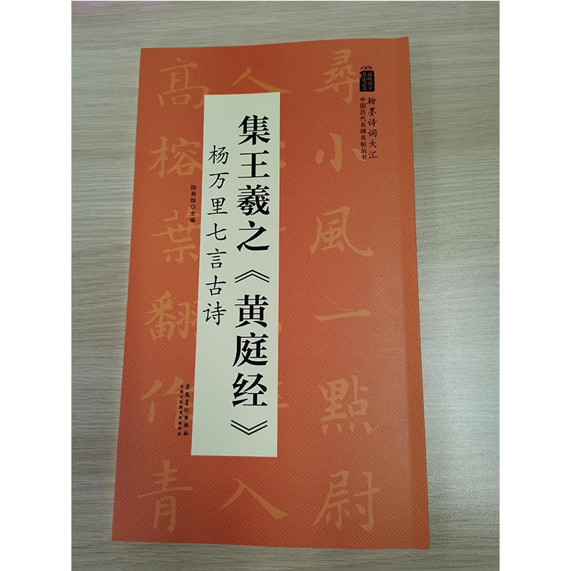 【24小时左右发货】  中国历代名碑名帖丛书：集王羲之《黄庭经》杨万里七言古诗 陆有珠 安徽美术出版社 9787539893037