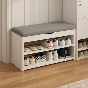 换鞋凳门口家用玄关可坐式鞋柜坐凳一体进门鞋架入户门小窄穿鞋凳
