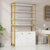 展示柜展示柜美容院产品展柜货柜美甲柜子理髲店货架样品展示架