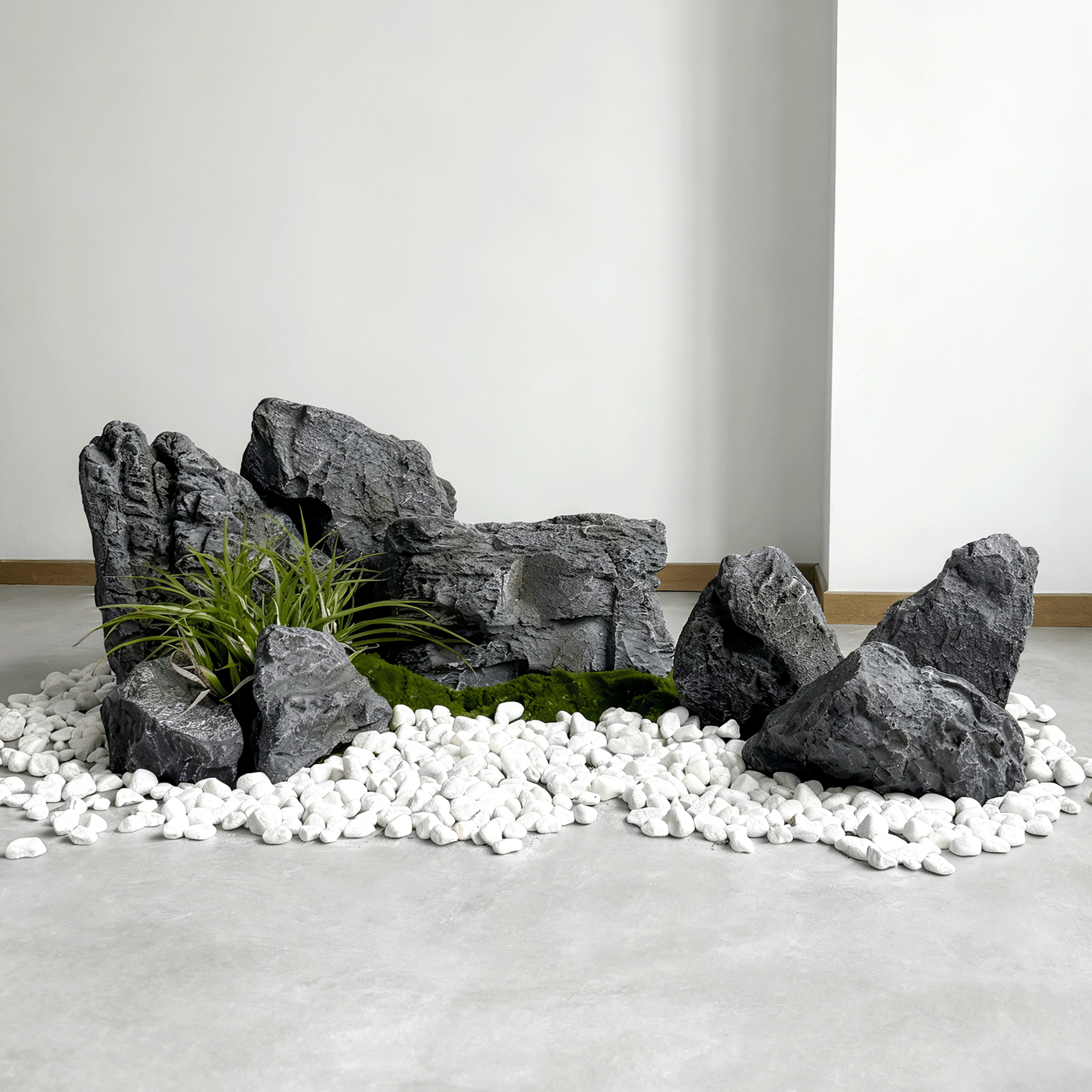 仿真PU庭院景观石造景装饰摆件