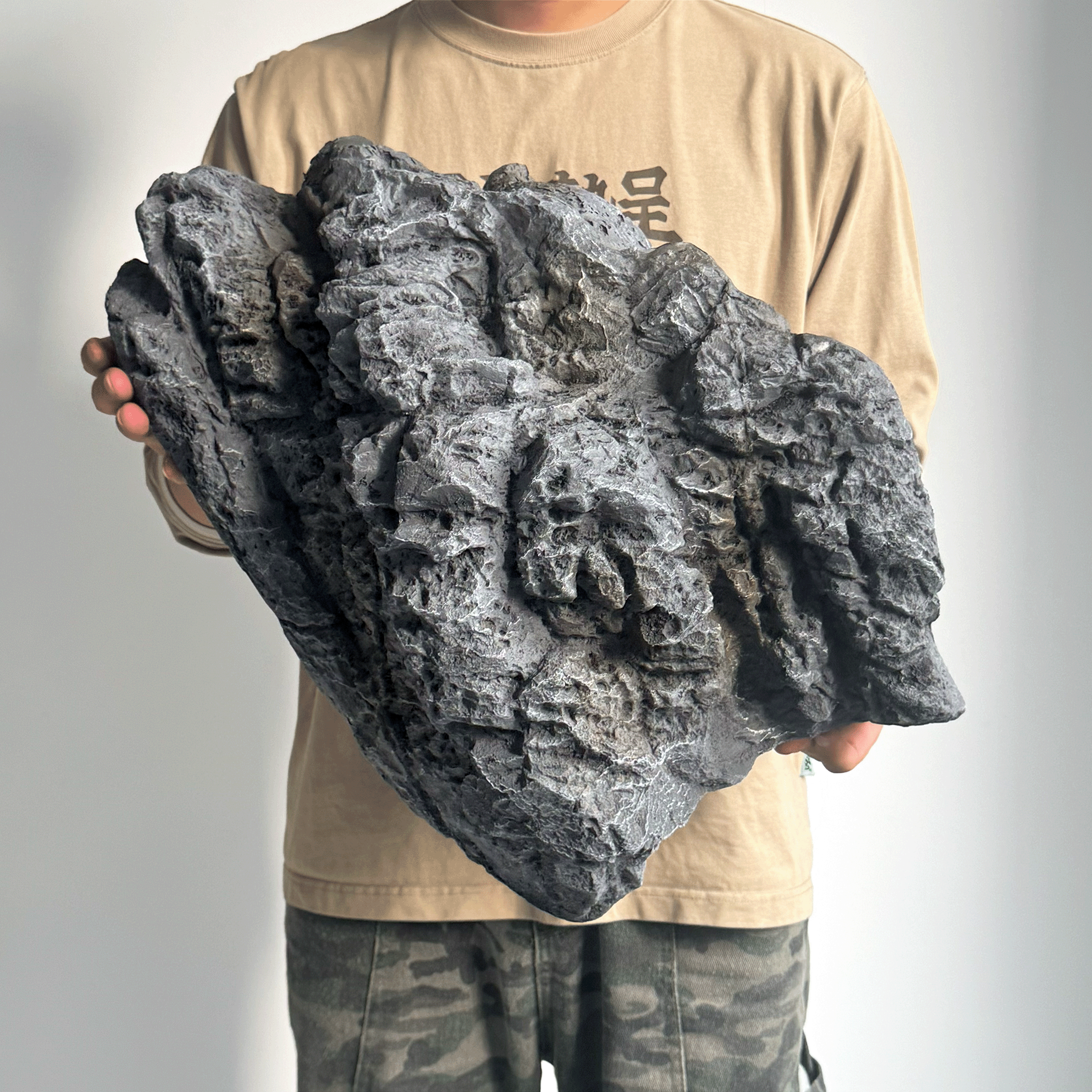 仿真石头软装造景PU景观石摆件