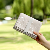 野餐垫小号音乐节防潮公园草地垫子户外露营轻薄布便携防水沙滩垫