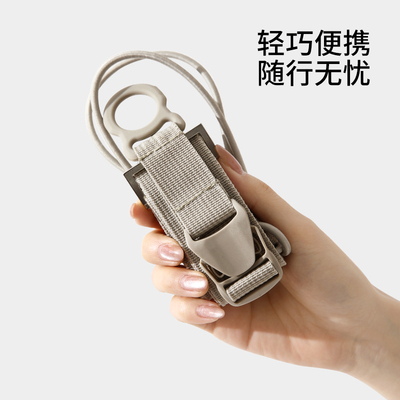 二合一绑带挂扣，可拆分使用