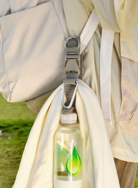户外登山水瓶挂扣，背包好搭档