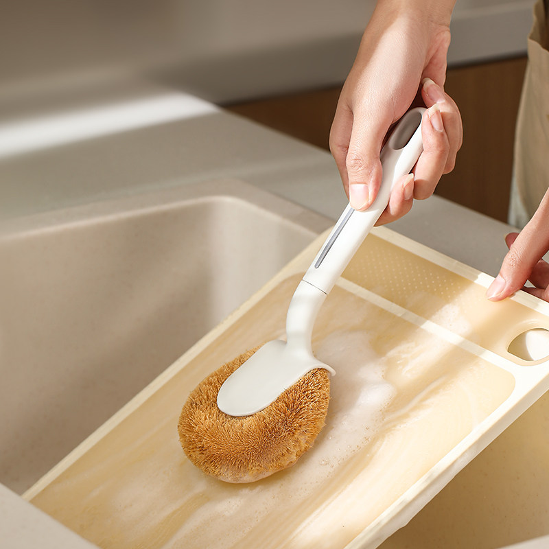 天然椰棕锅刷带手柄厨房专用不伤锅洗锅刷锅神器除垢油污清洁刷子,家庭/个人清洁工具,厨房用刷,淘宝优惠券,粉丝福利购,淘宝优惠卷