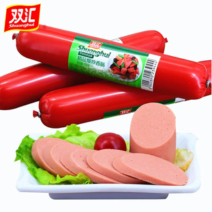 双汇精品爆炒肠200g香肠即食火腿肠精品火锅炒菜商用整箱批发包邮