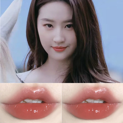 去有风的地方许红豆刘亦菲同款口红蜜桃色柔雾哑光持久不脱色唇膏