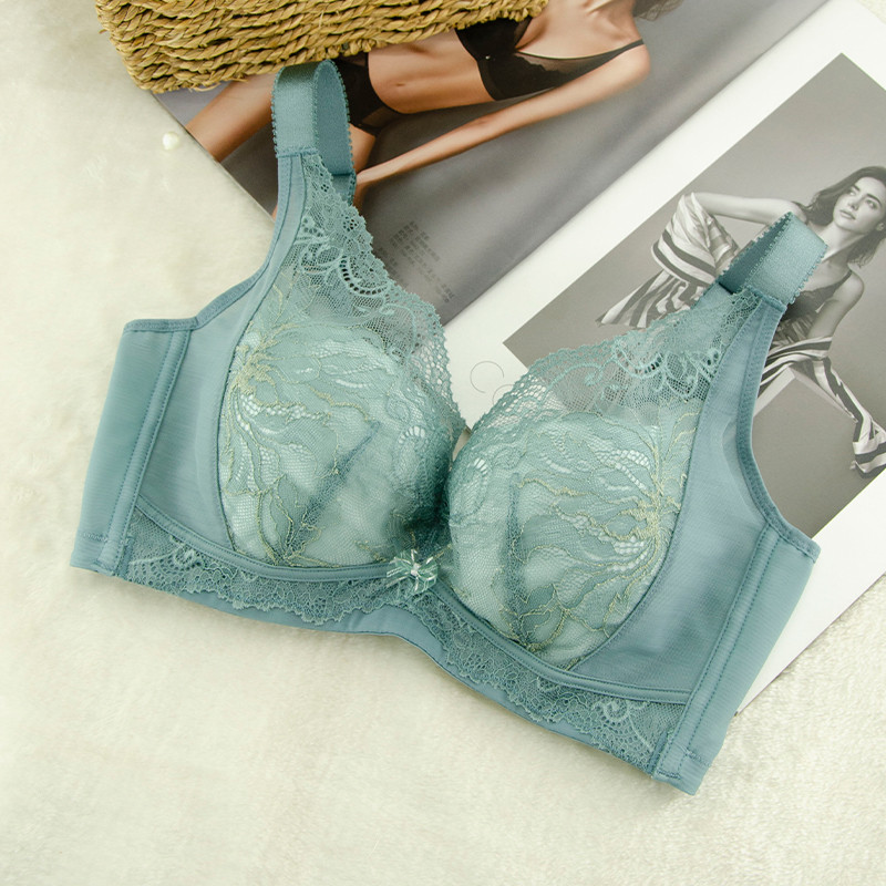 梵歌佰棠大胸显小软钢圈薄款文胸