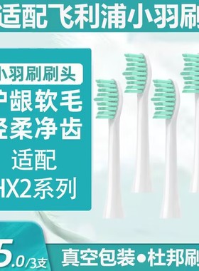 适用于飞利浦电动牙刷头HX2421/2451/2023/2100/242B小羽刷替换头