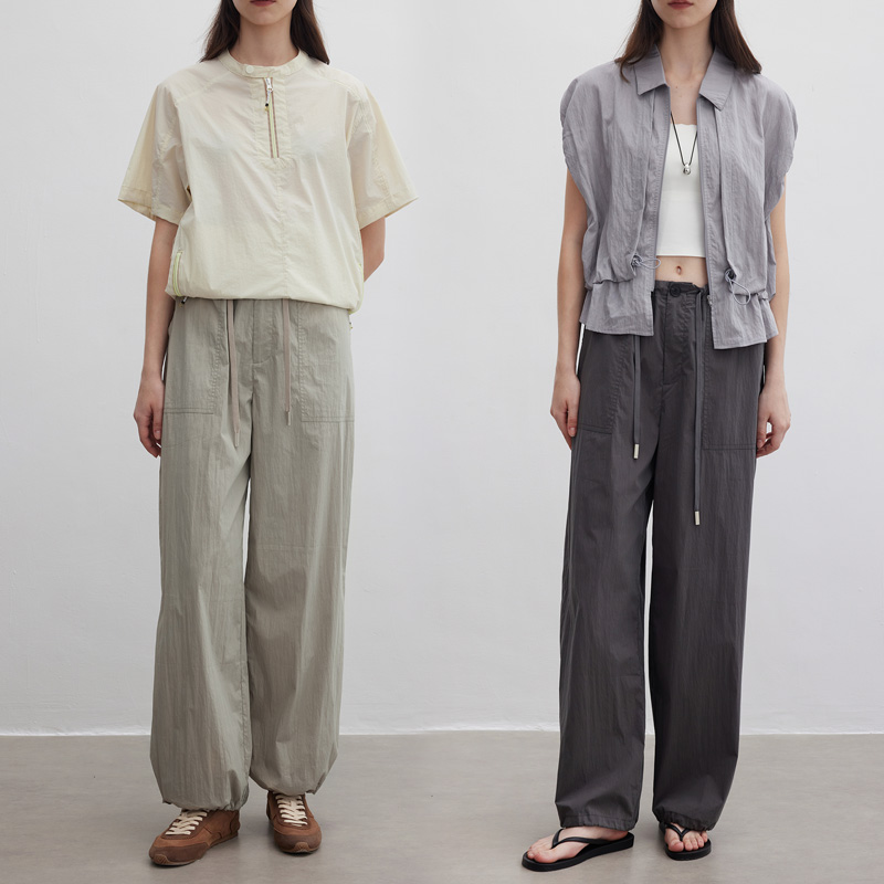 多着山系降落伞裤工装休闲裤