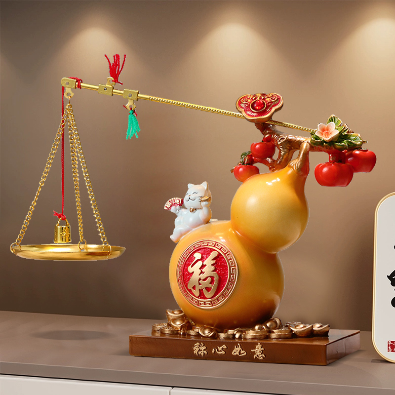 称心如意葫芦摆件家居饰品