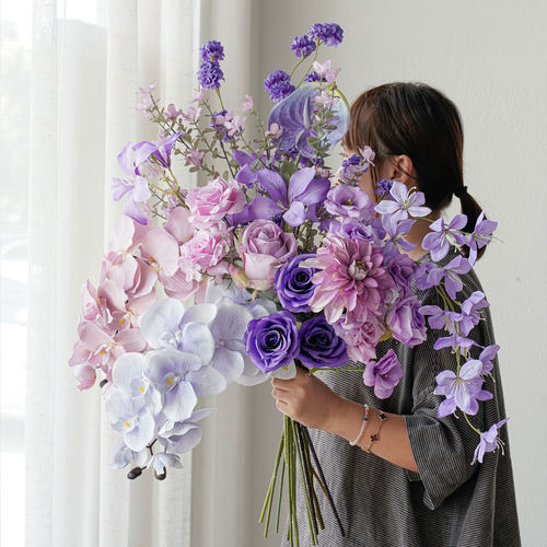 仿真绿植花艺摆件餐桌花摆花