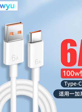 适用一加数据线8t充电线1加手机12/11/9/8闪充6A安卓tpyec超级快充pro车载ace3/2短款线竞速ipad加长线Type-C