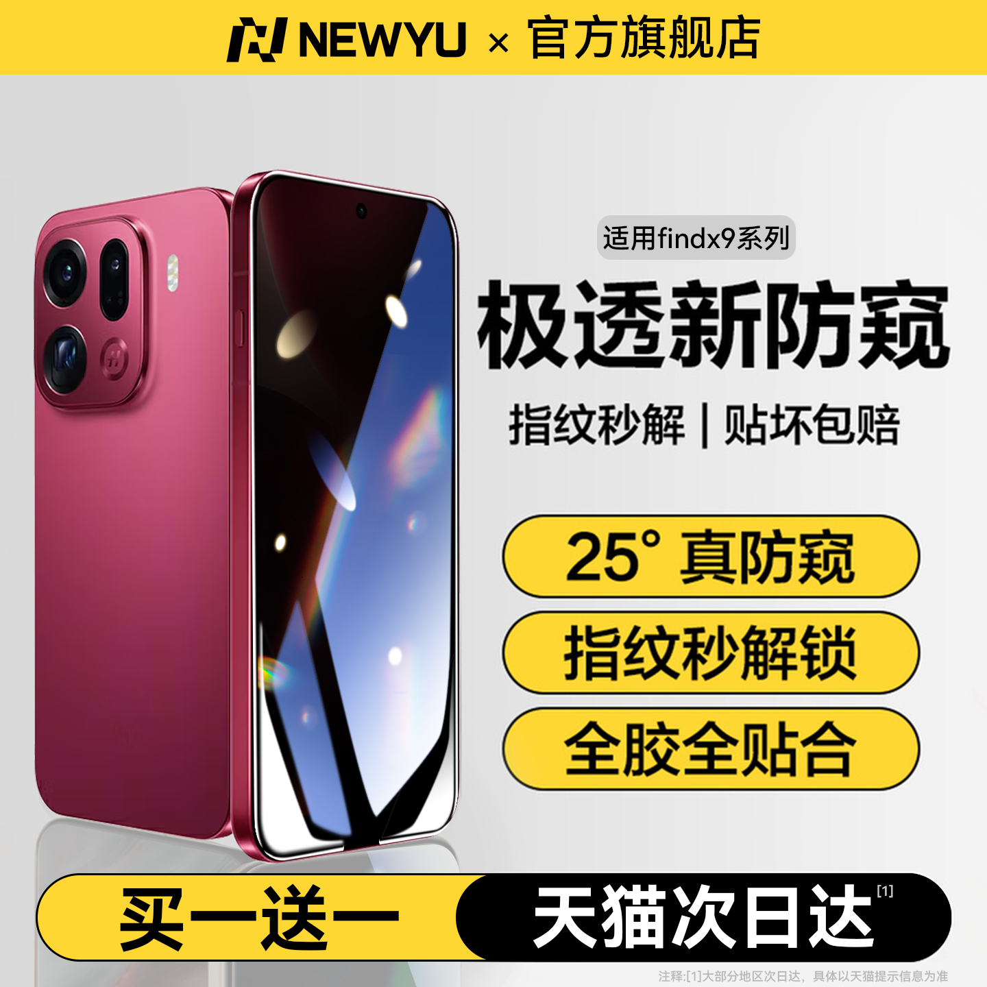 适用oppo防偷窥水凝膜高清