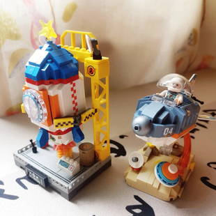 宇航员太空飞船火箭2025新款儿童益智小颗粒积木适用于乐高男女孩