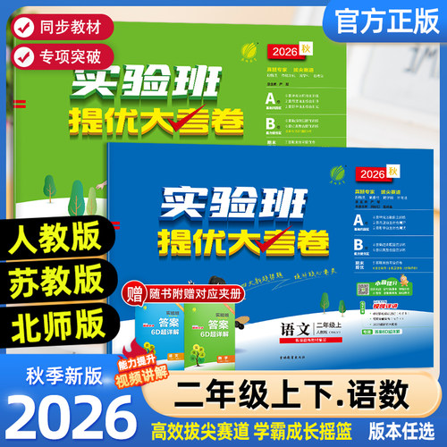 春雨实验班提优大考卷