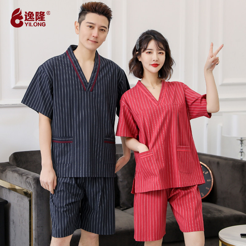 可爱汗蒸服逸隆条纹复古图片