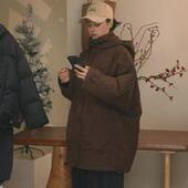 派克服 中长款 加厚加绒休闲外套连帽秋冬洋气 亲子新款 2014新年款