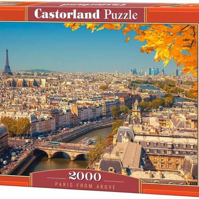 巴黎上空2000片拼图castorland