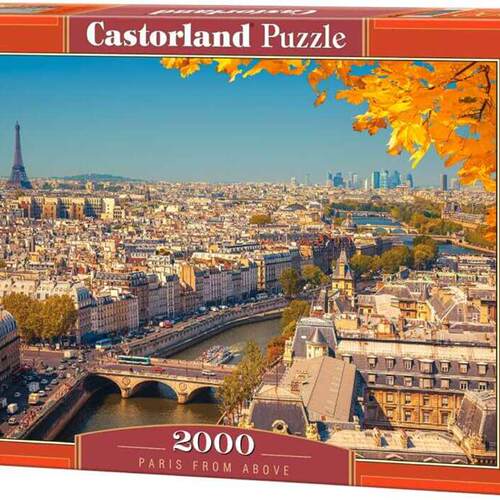 巴黎上空2000片拼图castorland