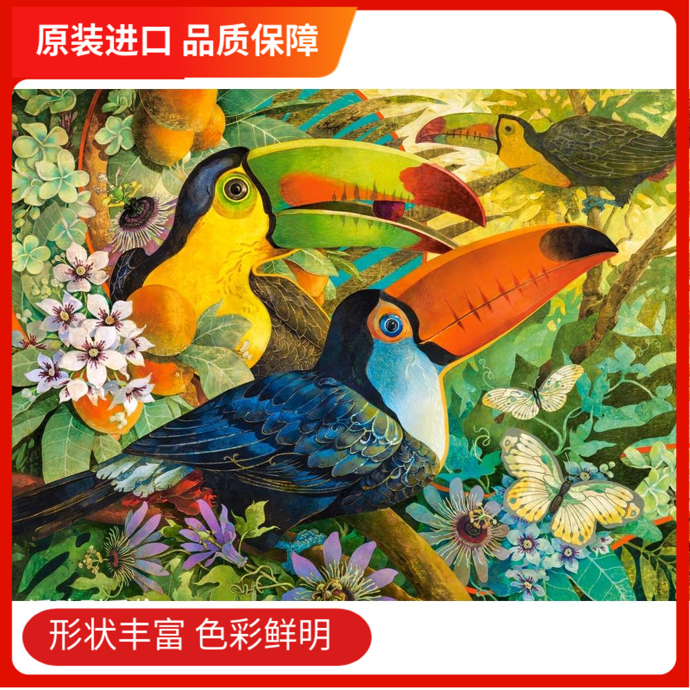 波兰进口拼图大嘴鸟成人